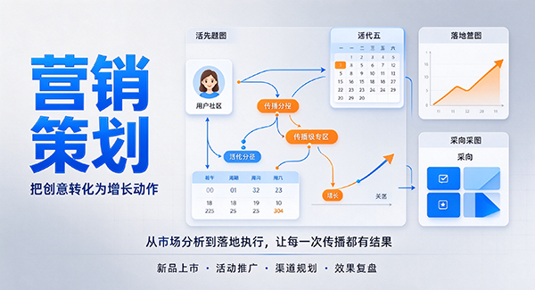 湖滨区营销策划
